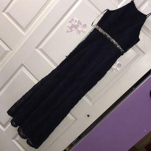 Navy Blue Prom dress